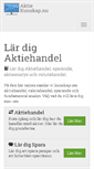 Mobile Screenshot of aktiekunskap.nu